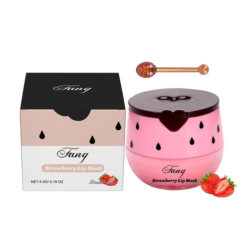 Ouhao Fruit Flavored Moisturizing Lip Mask - Gently nourishes and softens lips, gradually reducing lip lines. Application lip mask SKU00001307 SKU00001305 SKU00001310